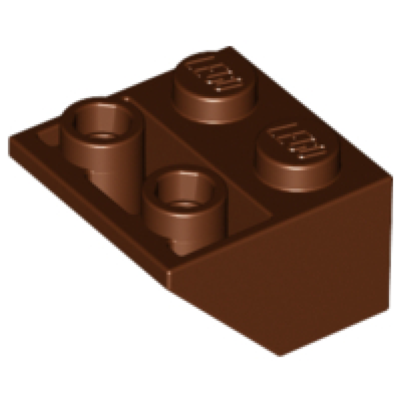 Dakpan, Omgekeerd 45° 2x2 Reddish Brown